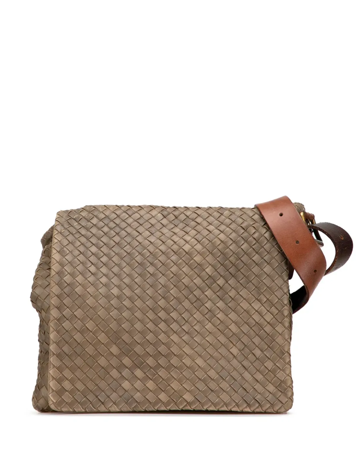 Bottega Veneta イントレチャート・ナッパ メッセンジャーバッグ（クロスボディ） - 画像1