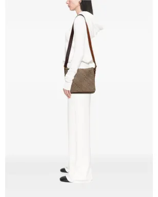 Bottega Veneta イントレチャート・ナッパ メッセンジャーバッグ（クロスボディ） - サムネイル2