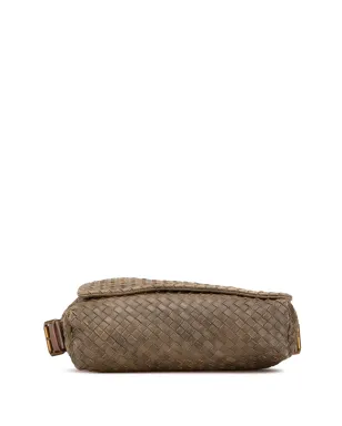 Bottega Veneta イントレチャート・ナッパ メッセンジャーバッグ（クロスボディ） - サムネイル4