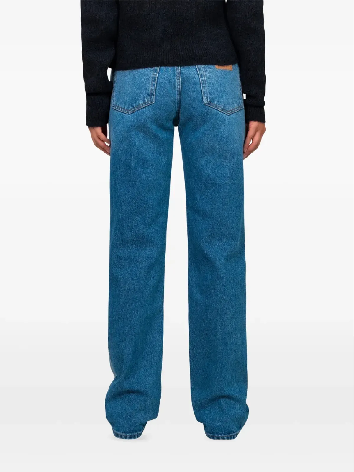 MM6 Maison Margiela パネル・ストレートジーンズ - 画像3
