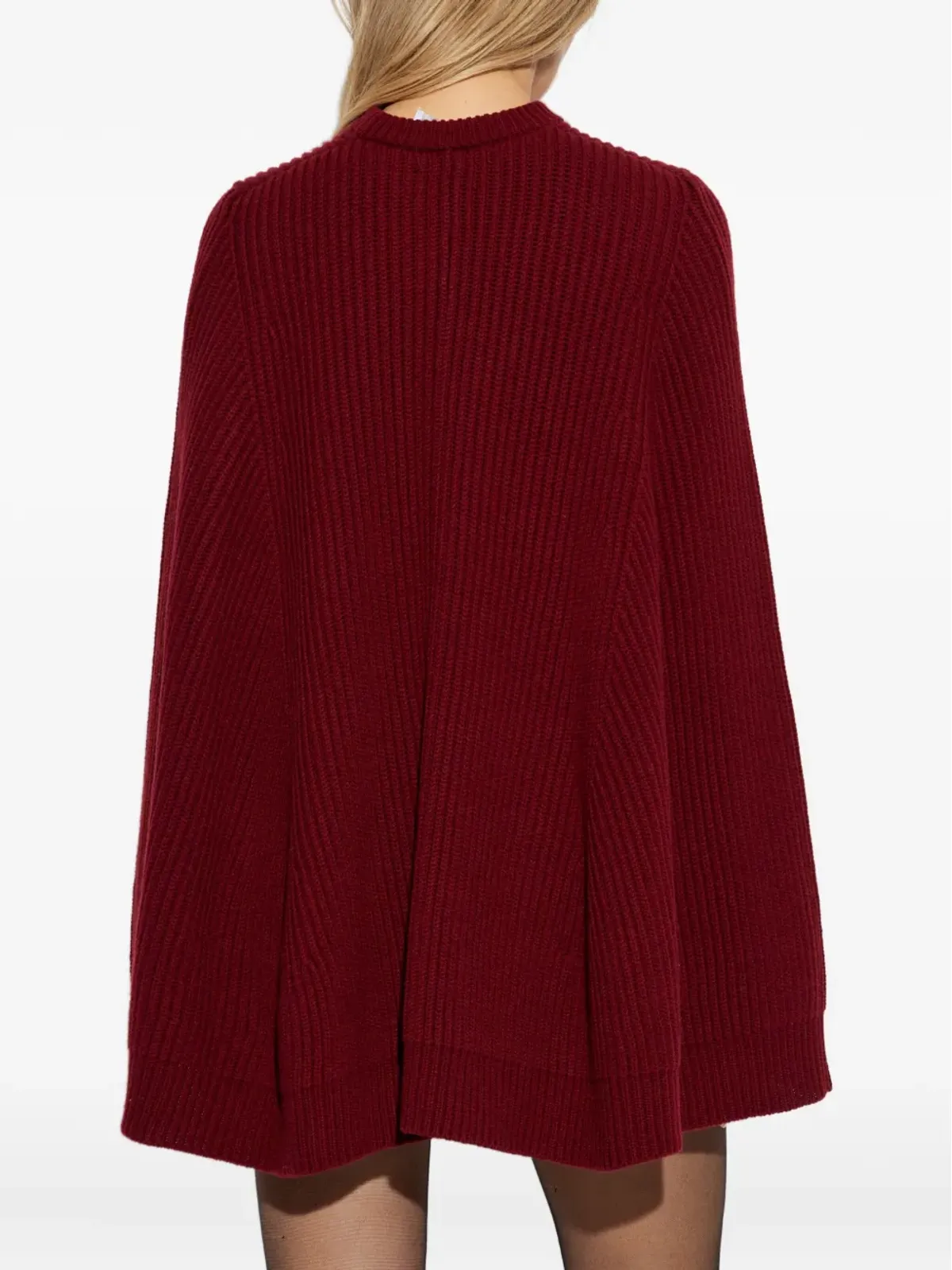 Max Mara アストリア ケープポケット付きミニドレス - 画像4