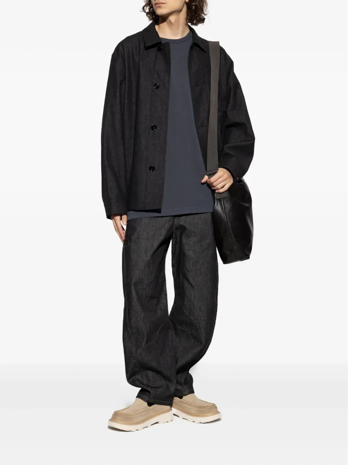 LEMAIRE buttoned pocket jacket - Grey - 画像2