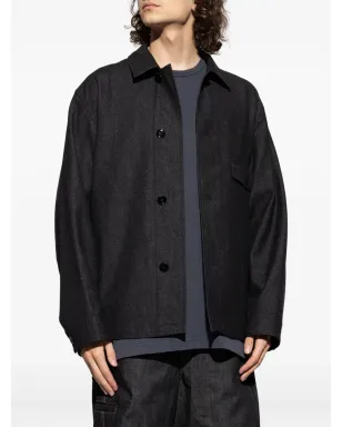 LEMAIRE buttoned pocket jacket - Grey - サムネイル3