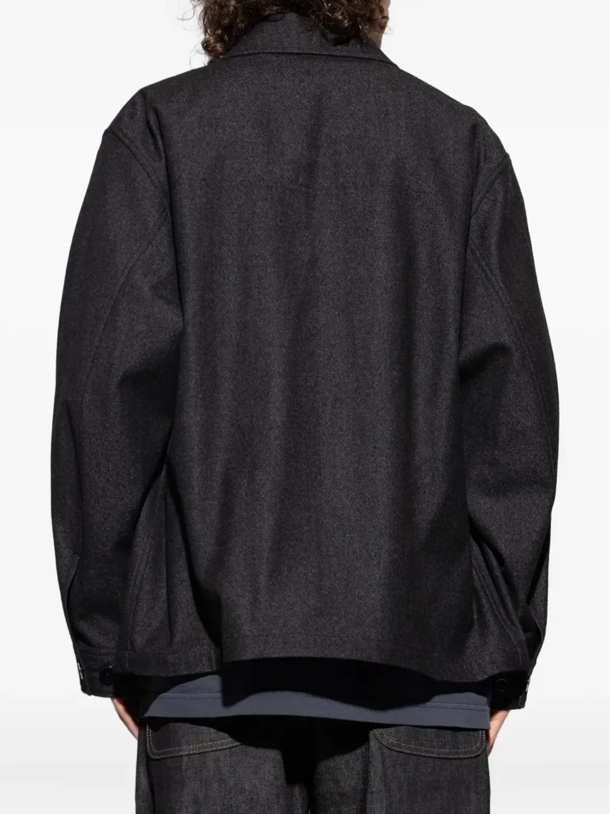 LEMAIRE buttoned pocket jacket - Grey - 画像4