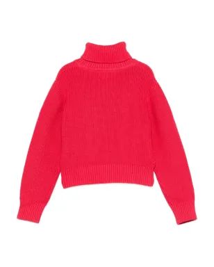 Aspesi Kids ロールネックセーター - レッド - サムネイル2
