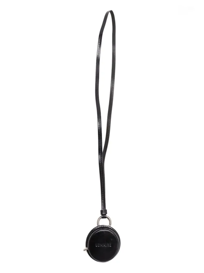 Lemaire LEMAIRE モールドテープレザー ネックレス ブラックの商品画像