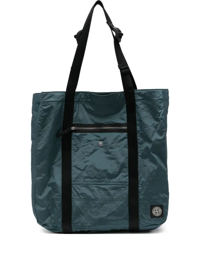 Stone Island Stone Island ジップポケット付き トートバッグの商品画像