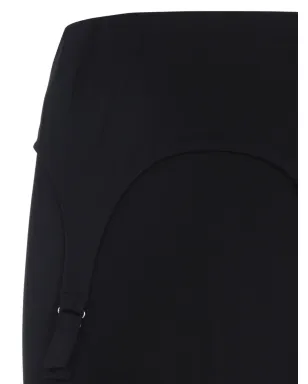 Jean Paul Gaultier サスペンダー付きマキシスカート - サムネイル3