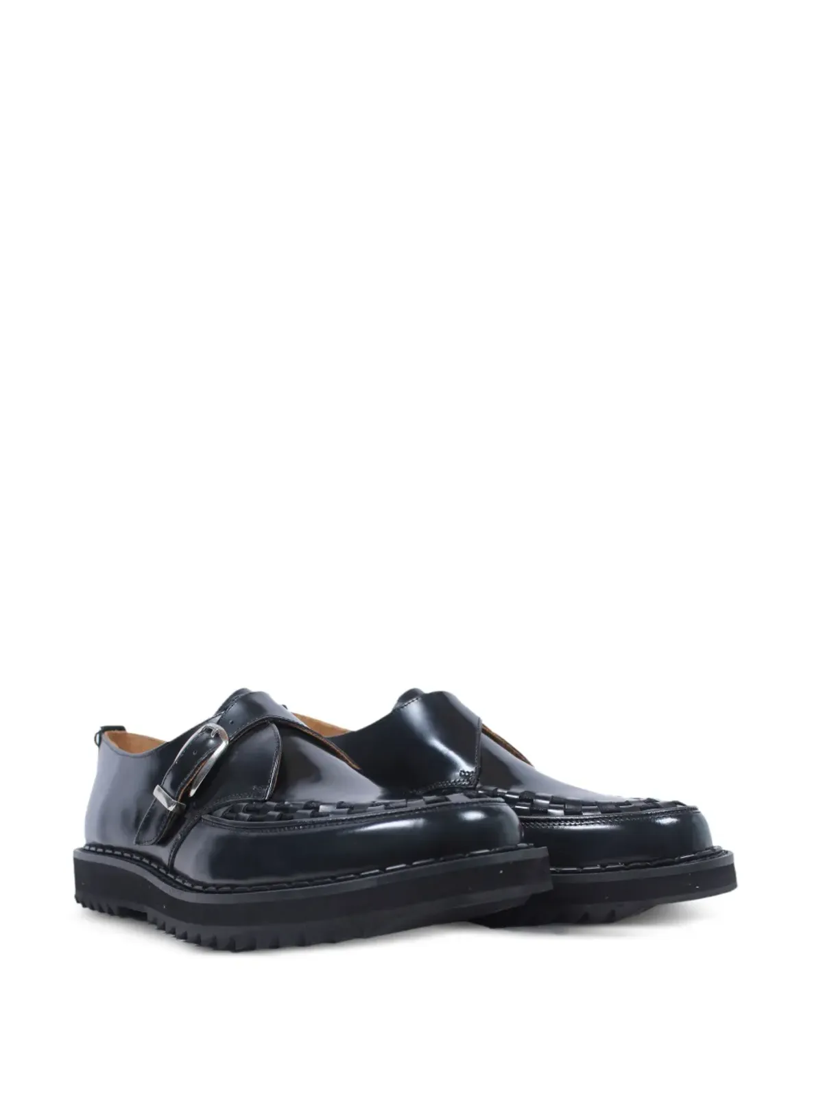 George Cox Ripple Hatton monk shoes - 画像2