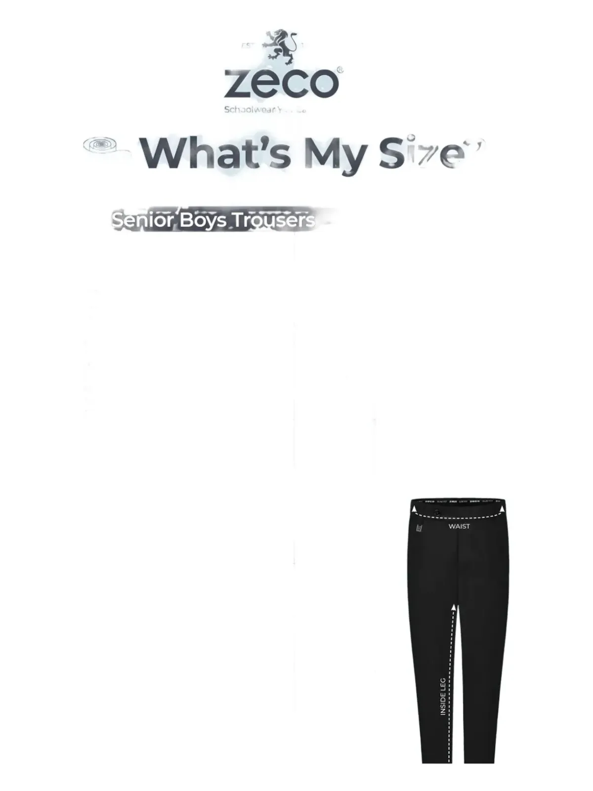Zeco Schoolwear kids ウエストゴムパンツ - グレー - 画像4