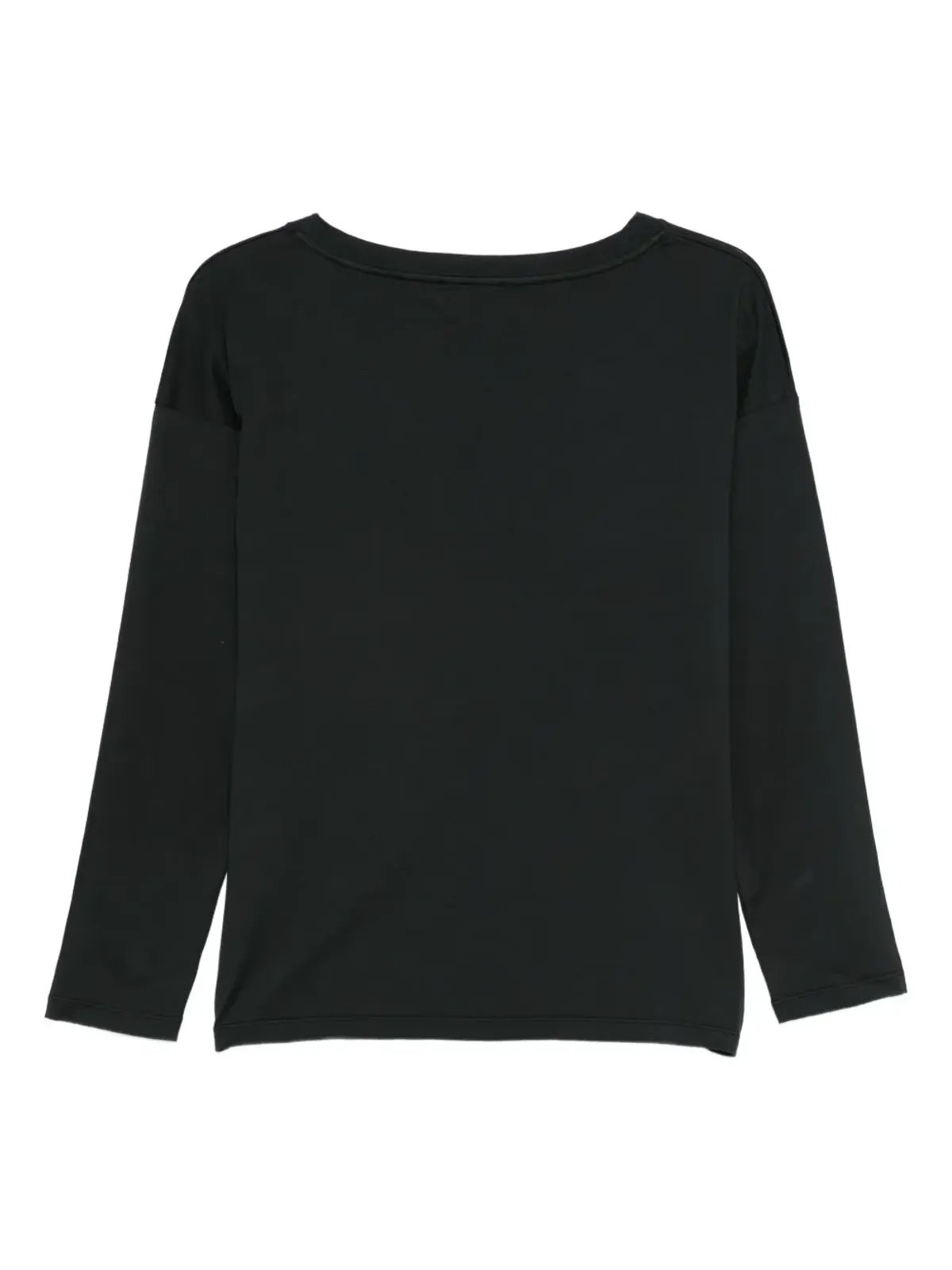Ma'ry'ya クルーネックTシャツ ブラック - 画像2