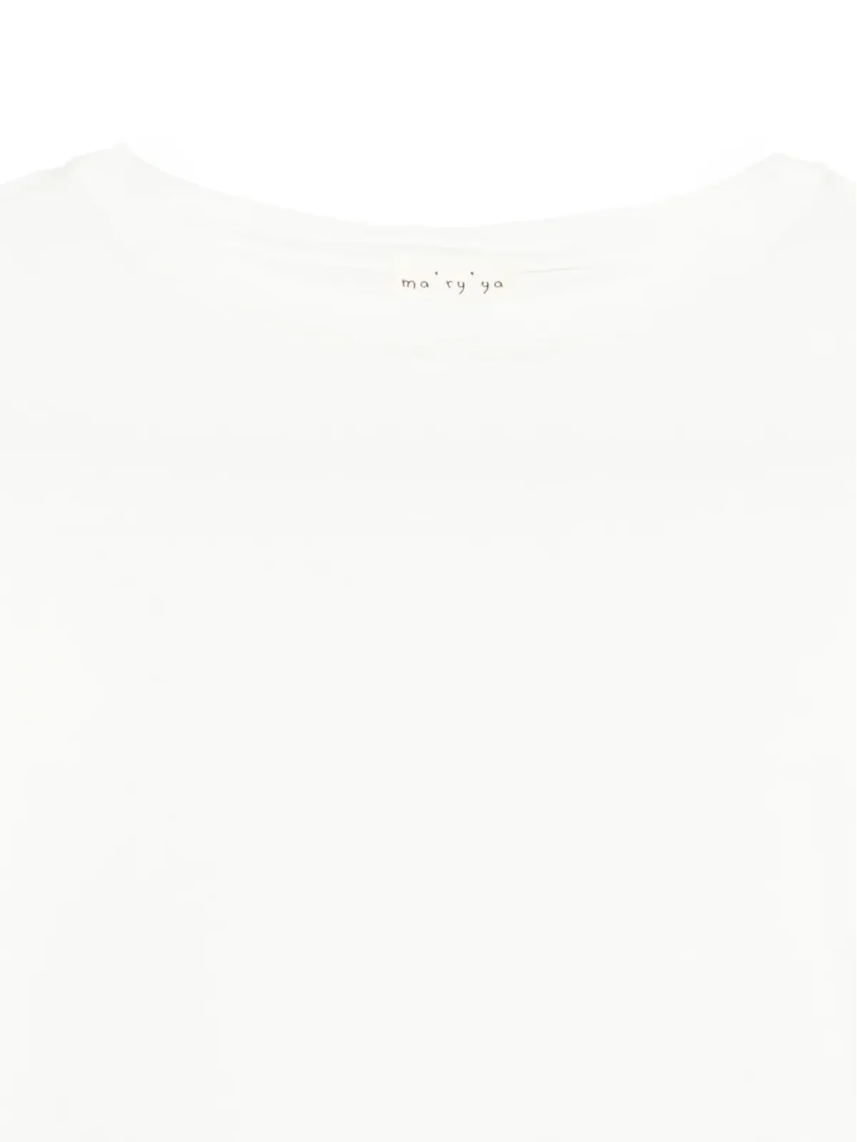 Ma'ry'ya ボートネックTシャツ - 画像3