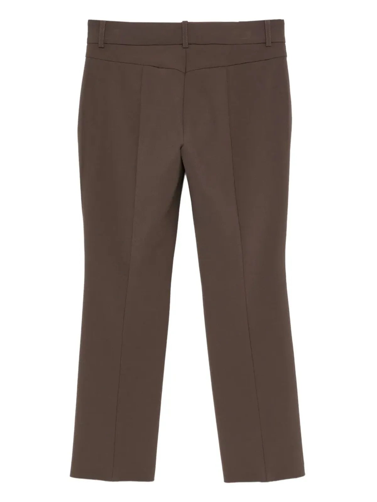 Cambio ベルトループジップフライ クロップドパンツ - Brown - 画像2