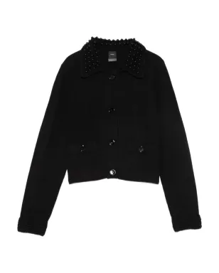 PINKO エンベリッシュドカラー カーディガン - サムネイル1