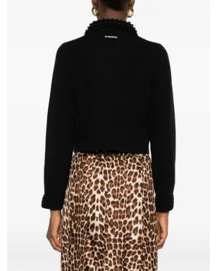 PINKO エンベリッシュドカラー カーディガン - サムネイル4