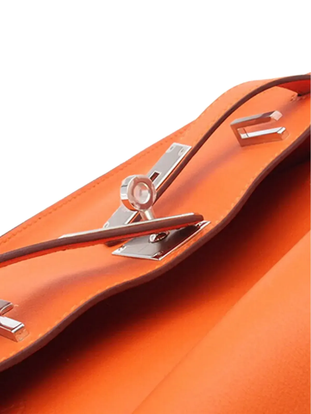 Hermès Pre-Owned Swift Mini Jypsiere クロスボディバッグ - オレンジ - 画像5