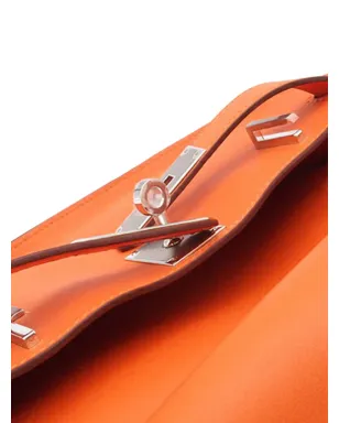 Hermès Pre-Owned Swift Mini Jypsiere クロスボディバッグ - オレンジ - サムネイル5