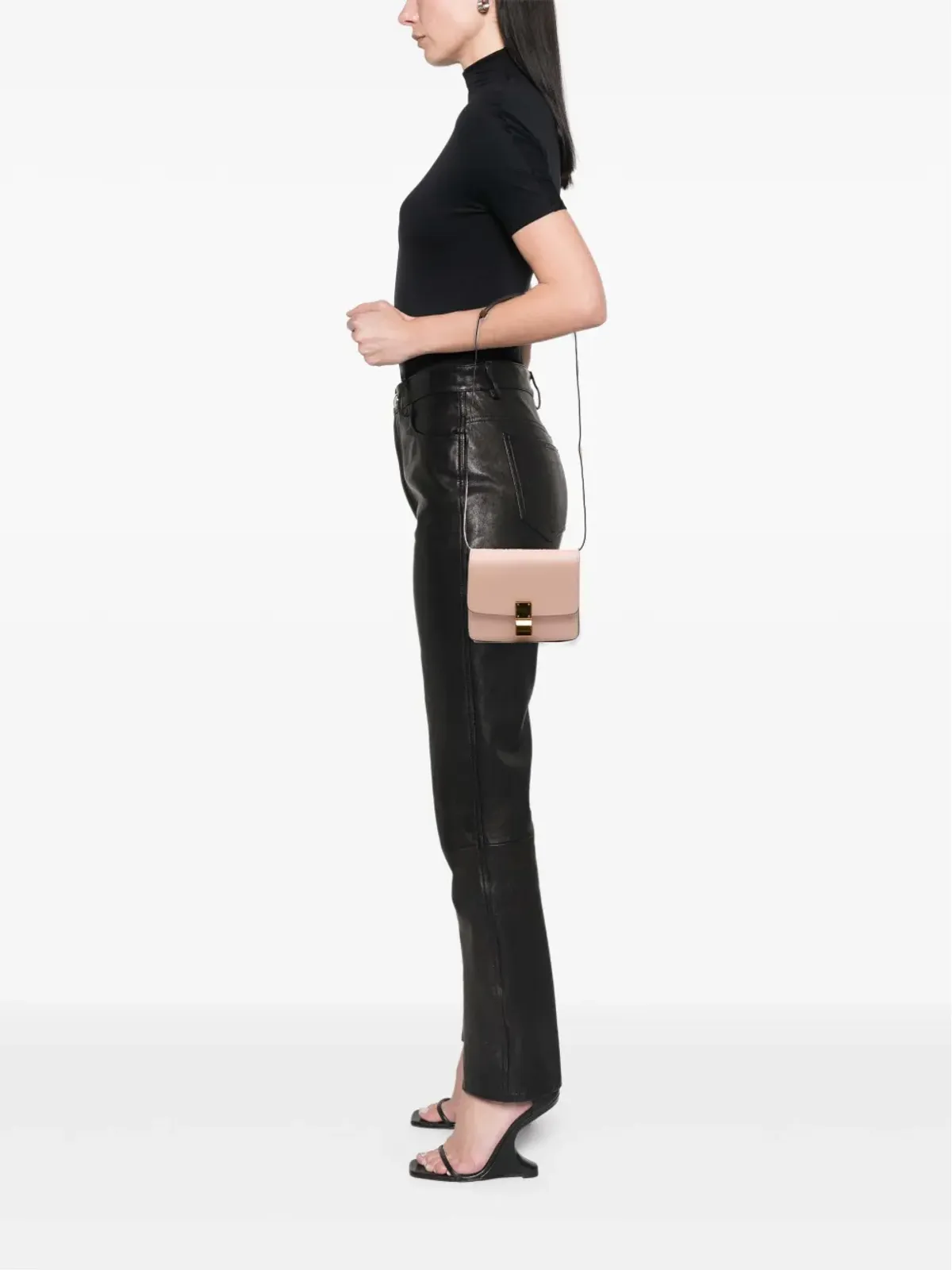 Celine Pre-Owned 2016 Liege Calfskin クラシック ボックス クロスボディバッグ - ピンク - 画像2