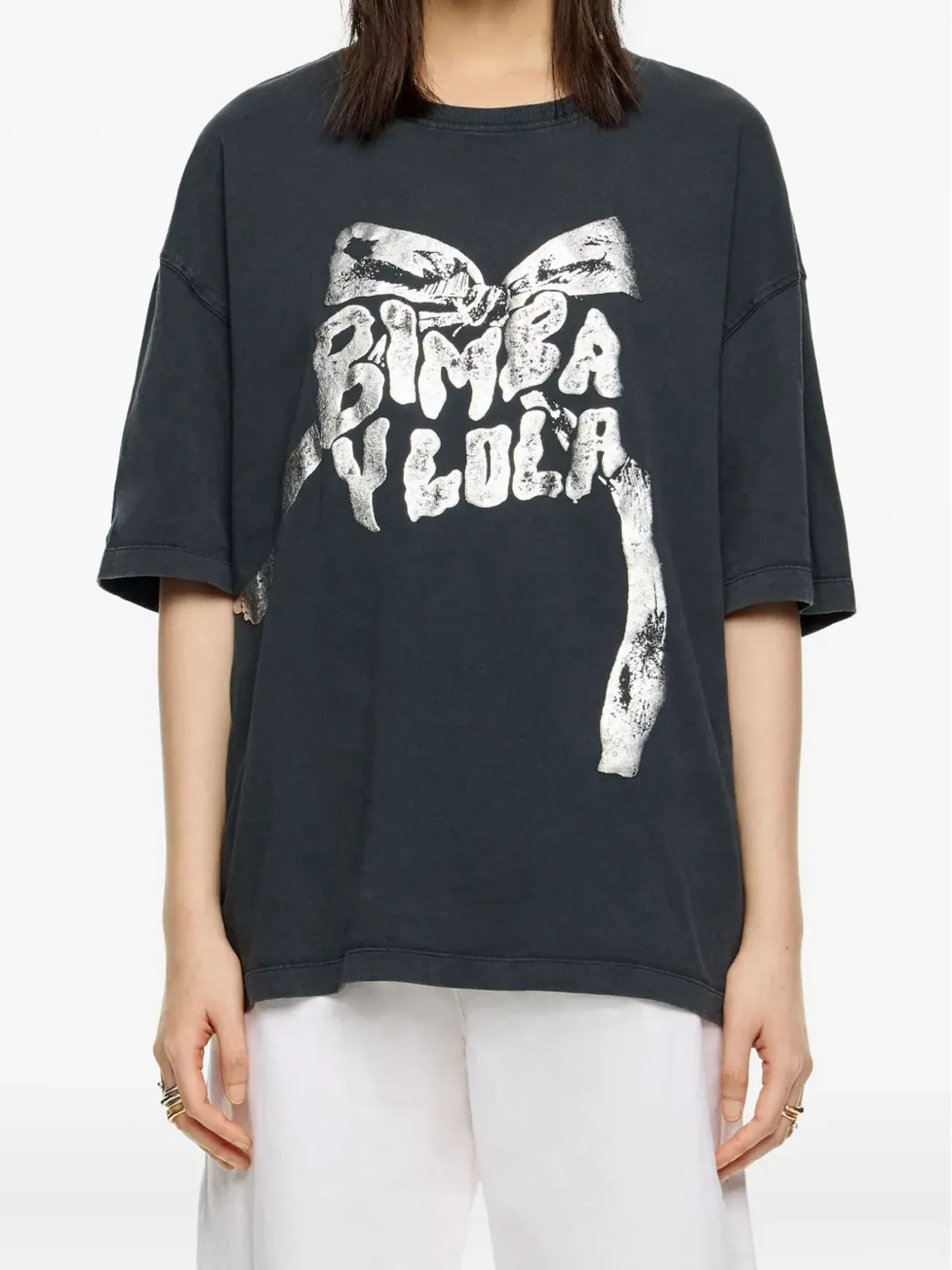 Bimba y Lola ロゴタイTシャツ - 画像2