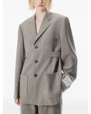 Alexander Wang タブディテール ブレザー（グレー） - サムネイル4
