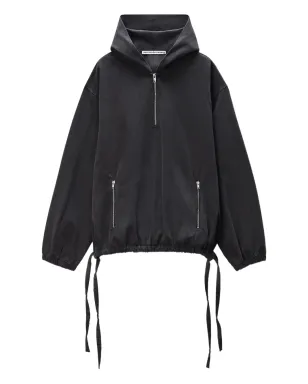 Alexander Wang 半ジップ・ドローストリングウェスト フーディ - サムネイル1