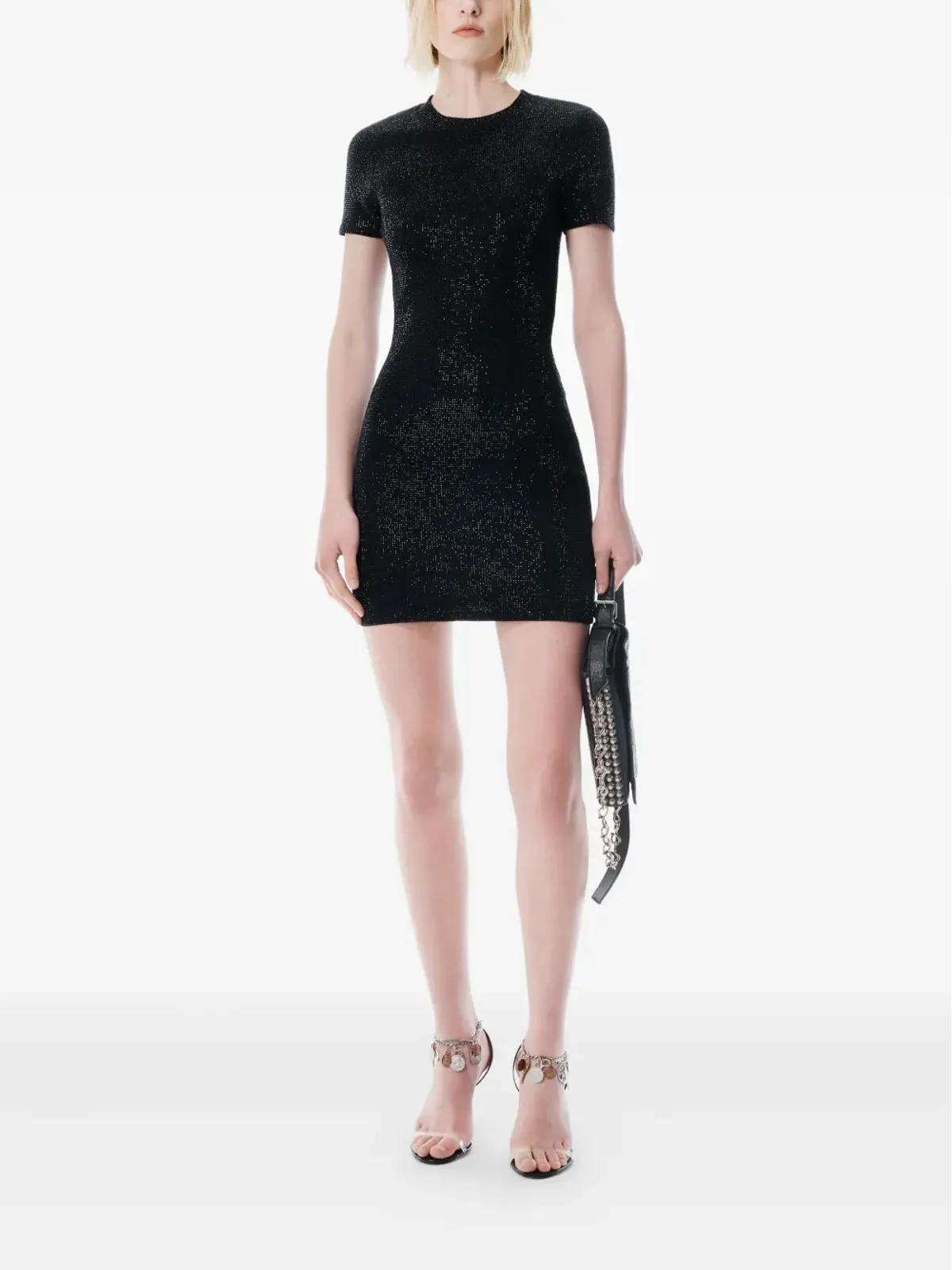 Alexander Wang クルーネック ミニドレス - ブラック - 画像2