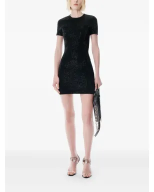 Alexander Wang クルーネック ミニドレス - ブラック - サムネイル2