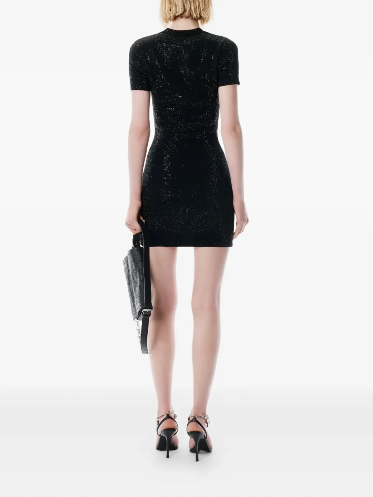 Alexander Wang クルーネック ミニドレス - ブラック - 画像3