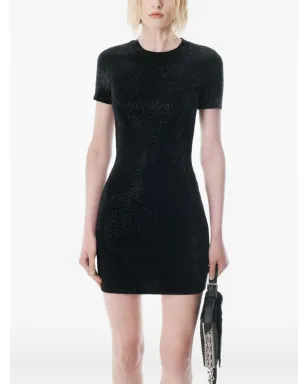 Alexander Wang クルーネック ミニドレス - ブラック - サムネイル4