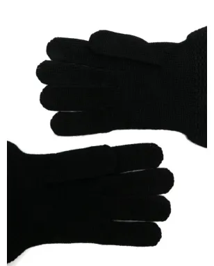 Yohji Yamamoto リブ編みグローブ - サムネイル3