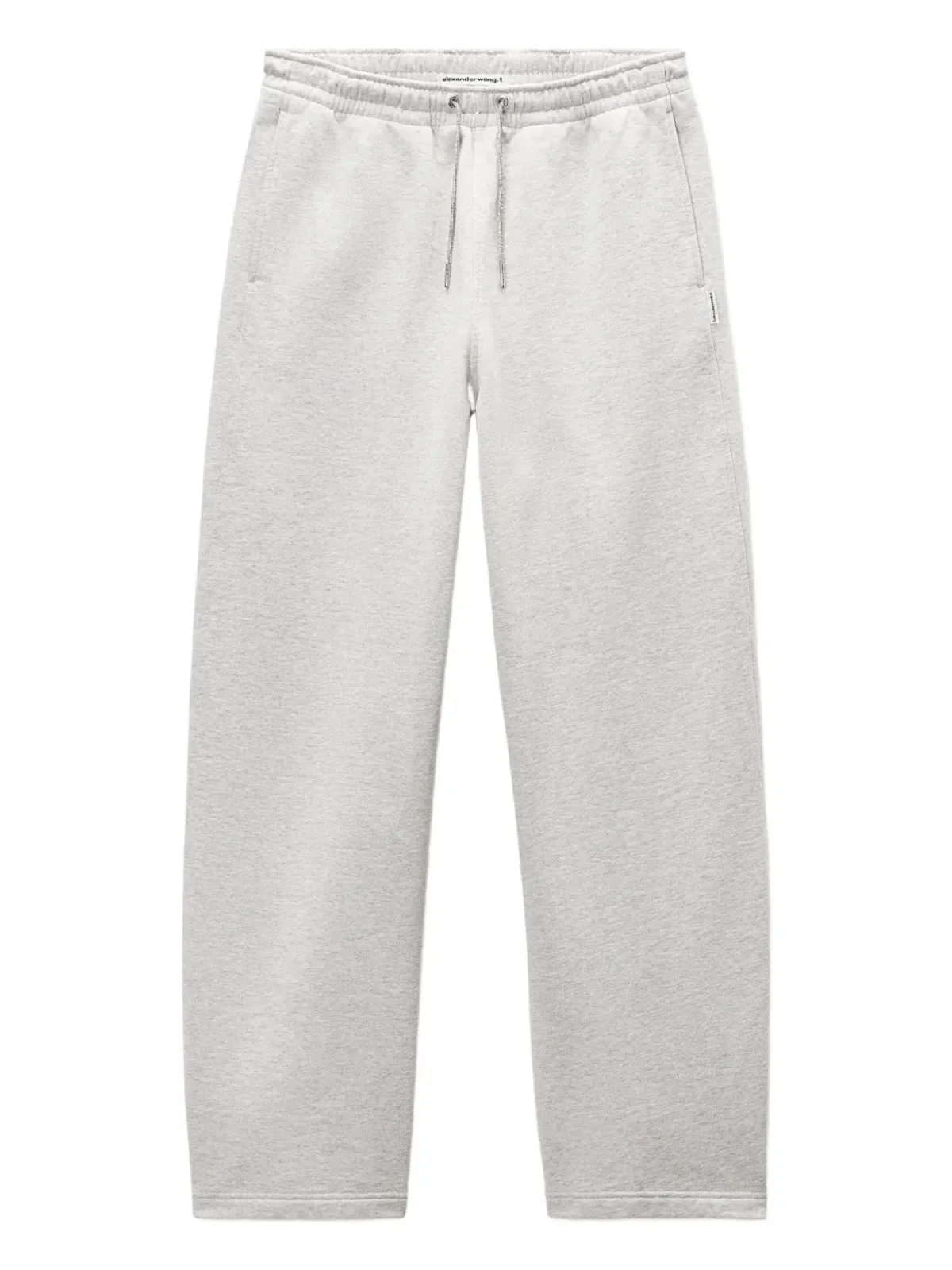 Alexander Wang ラインストーン付きドローコード トラックパンツ - グレー - 画像1