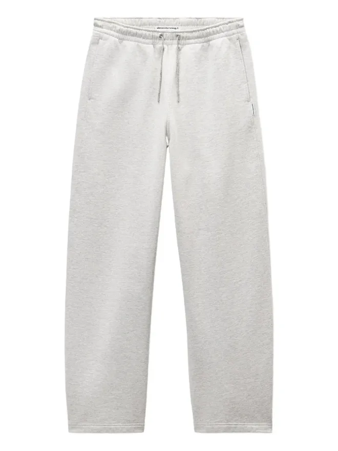 Alexander Wang Alexander Wang ラインストーン付きドローコード トラックパンツ - グレーの商品画像