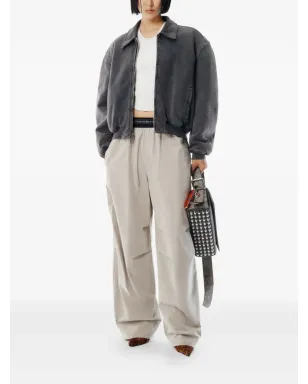 Alexander Wang ミッドライズ ロゴパンツ - サムネイル2