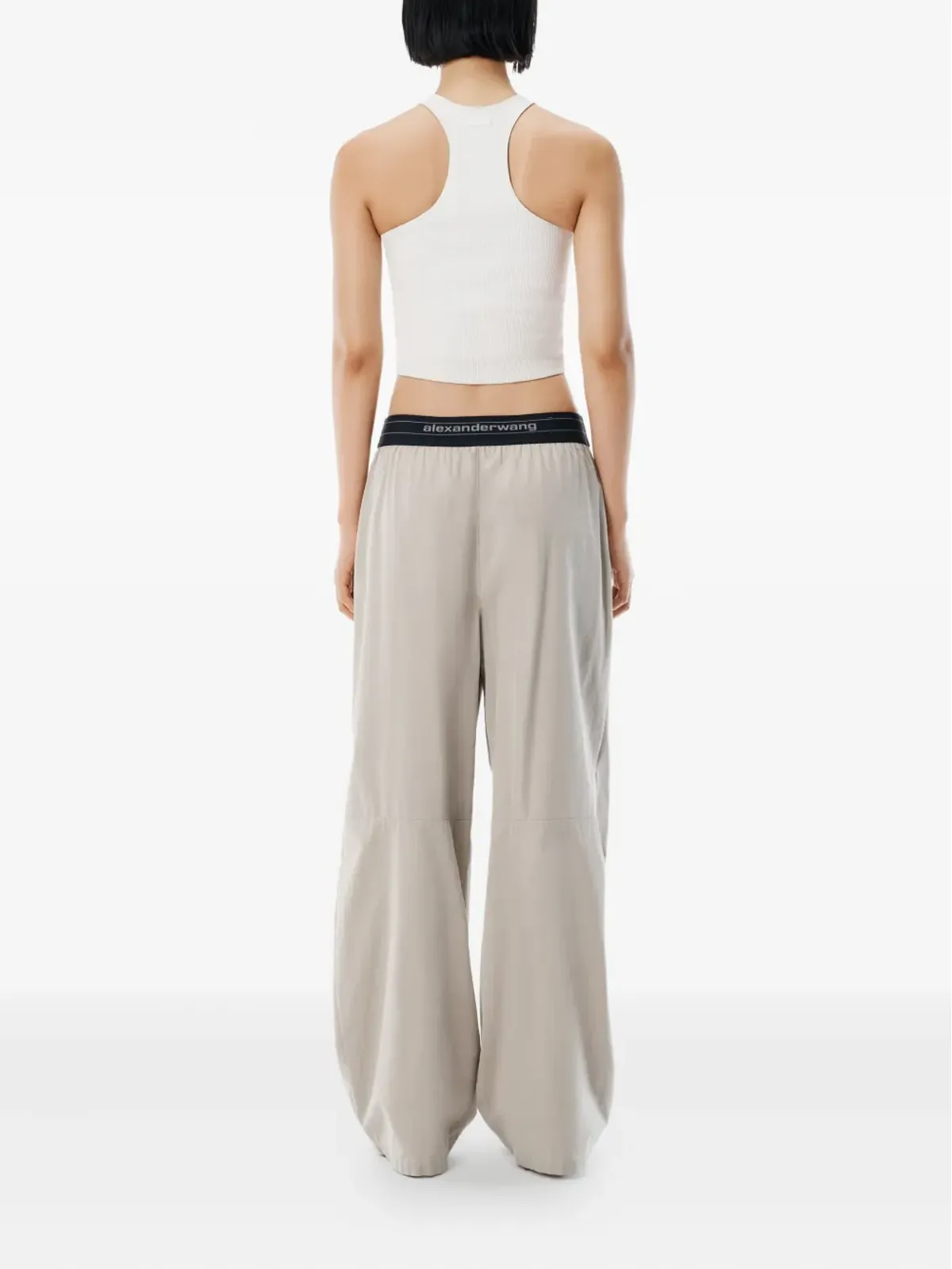 Alexander Wang ミッドライズ ロゴパンツ - 画像3