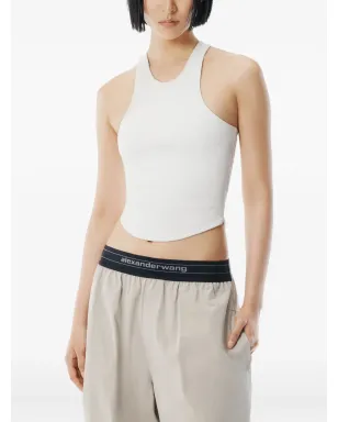 Alexander Wang ミッドライズ ロゴパンツ - サムネイル4