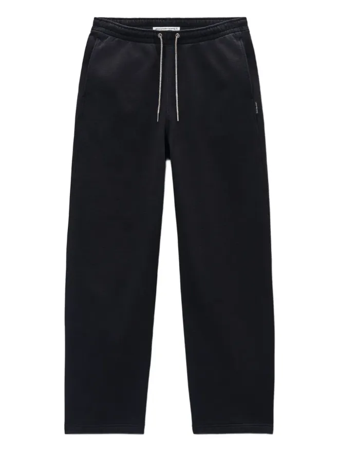 Alexander Wang Alexander Wang ラインストーン付きドロコード コットン トラックパンツの商品画像