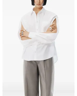 Alexander Wang スラッシュスリーブシャツ - サムネイル5
