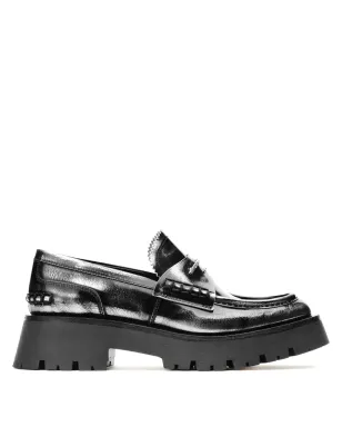 Alexander Wang ラグソール ロゴプレート ローファー - サムネイル1