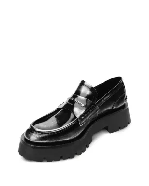 Alexander Wang ラグソール ロゴプレート ローファー - サムネイル2