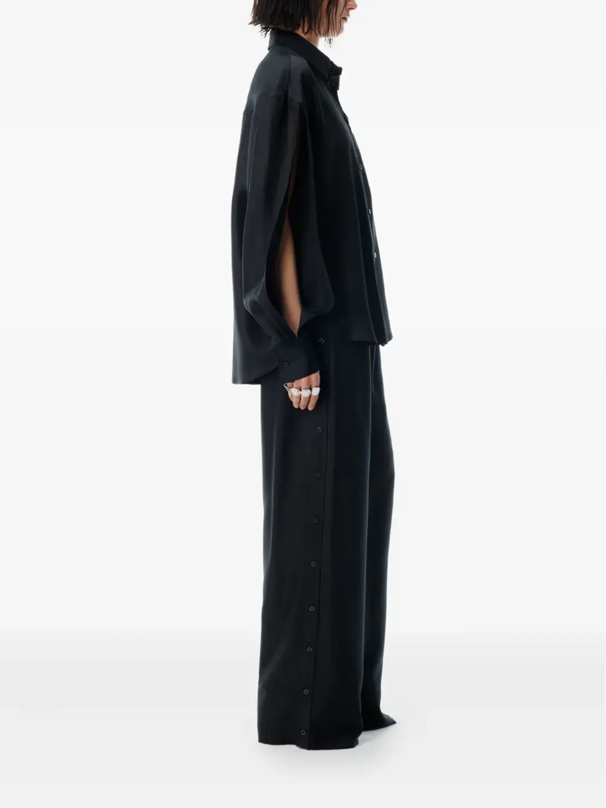 Alexander Wang サイドプラケットパンツ - 画像3