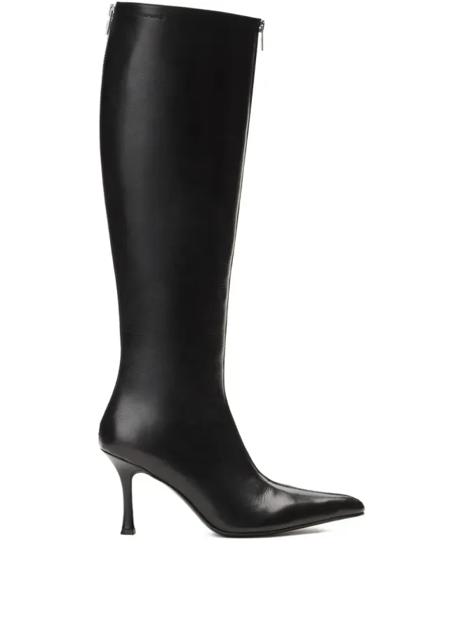 Alexander Wang Alexander Wang ヴェラ ジップディテール ポインテッドトゥ ブーツ ブラックの商品画像