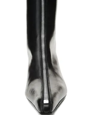 Alexander Wang ヴェラ ジップディテール ポインテッドトゥ ブーツ ブラック - サムネイル4