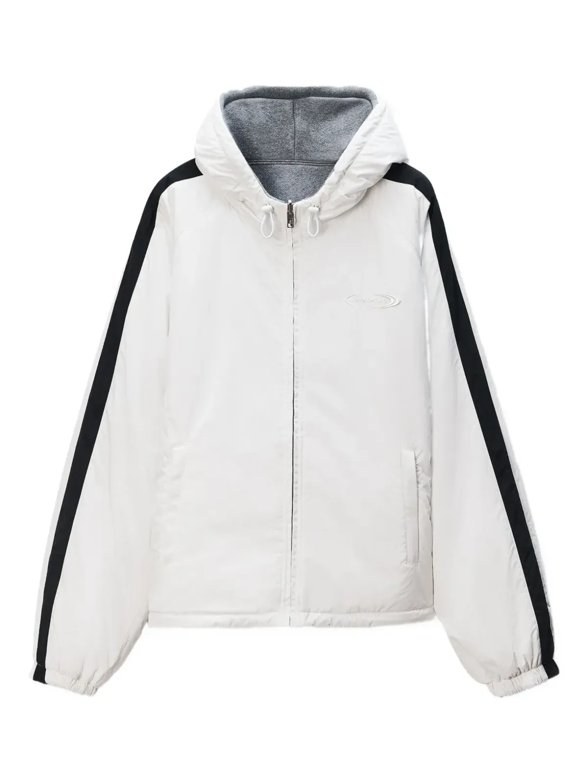 Alexander Wang リバーシブルジップフロントフーディー - 画像1