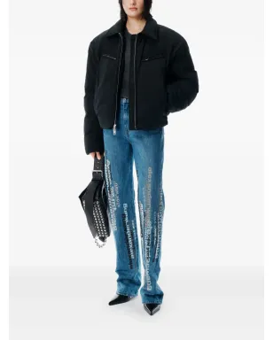Alexander Wang ロゴプリントデニムジーンズ - サムネイル2