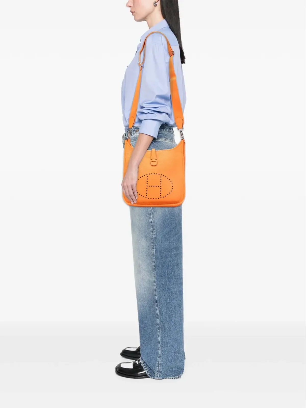 Hermès Pre-Owned クレマンセ・エブリン クロスボディバッグ - 画像2