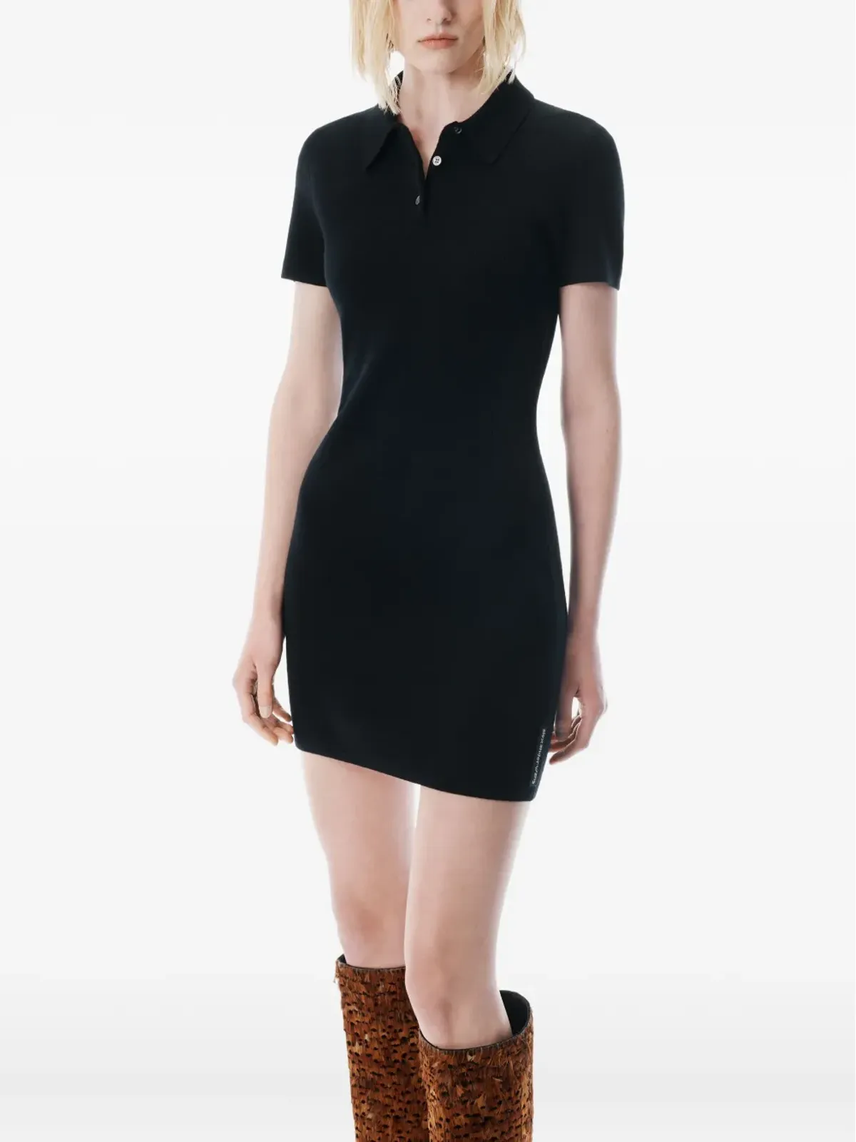 Alexander Wang ポロネック・ニットドレス - 画像4