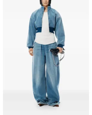 Alexander Wang スタンドカラー デニムジャケット - サムネイル2