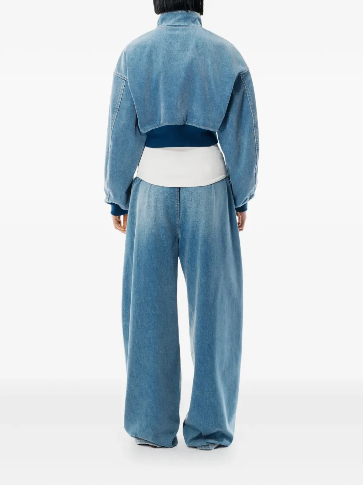 Alexander Wang スタンドカラー デニムジャケット - 画像3