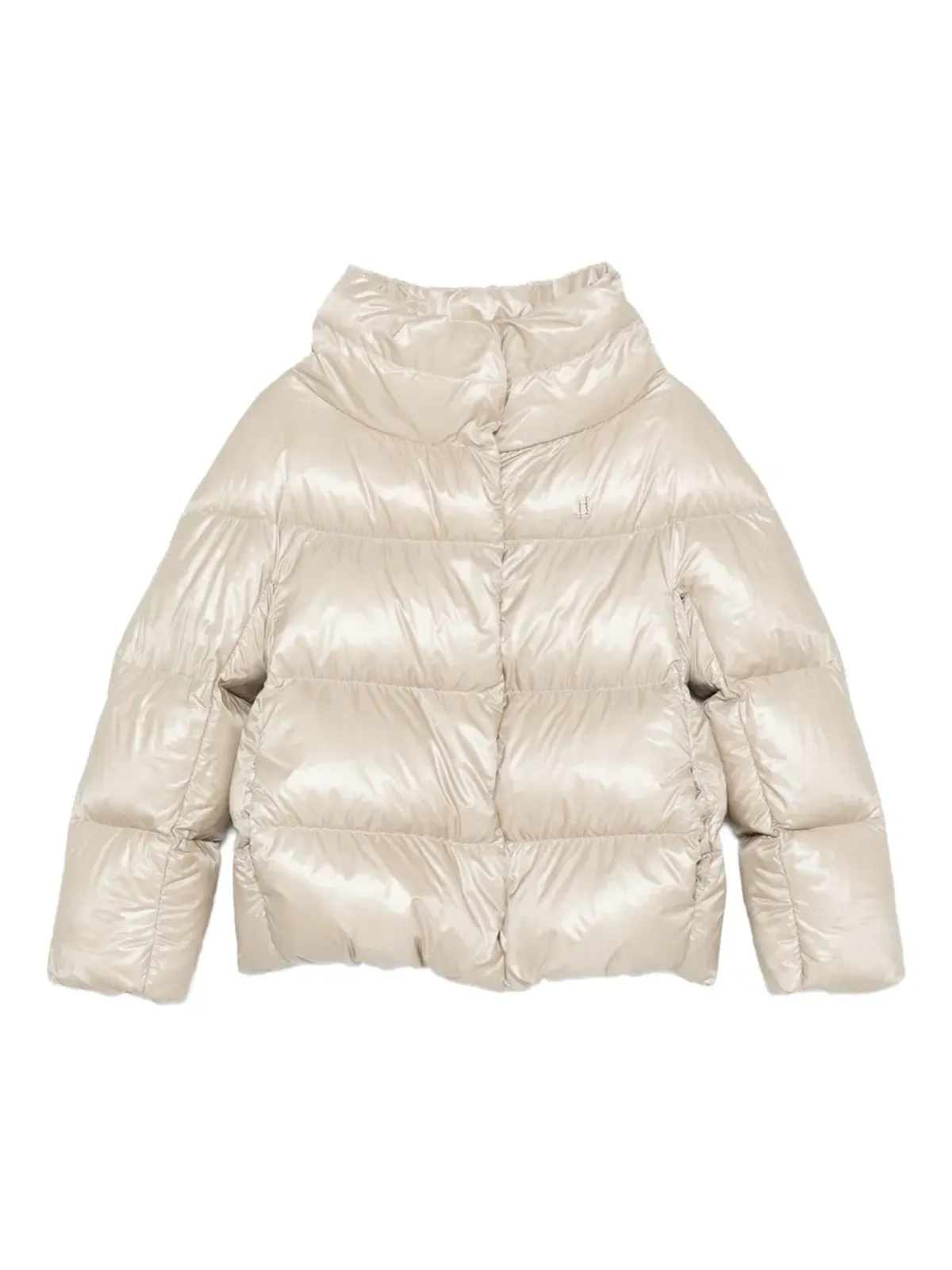 Herno Kids ファネルネック付きパディッドジャケット - 画像1