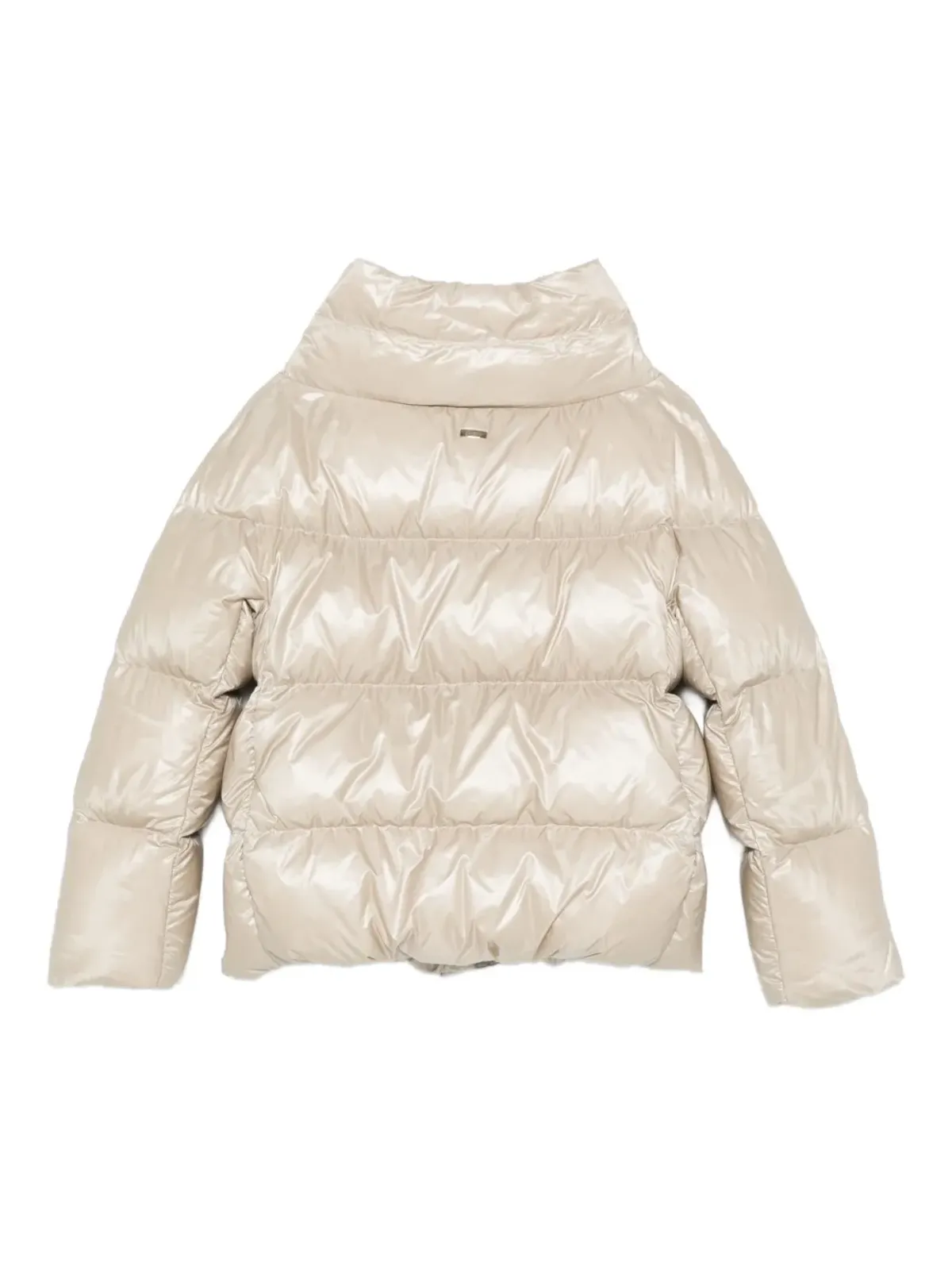 Herno Kids ファネルネック付きパディッドジャケット - 画像2